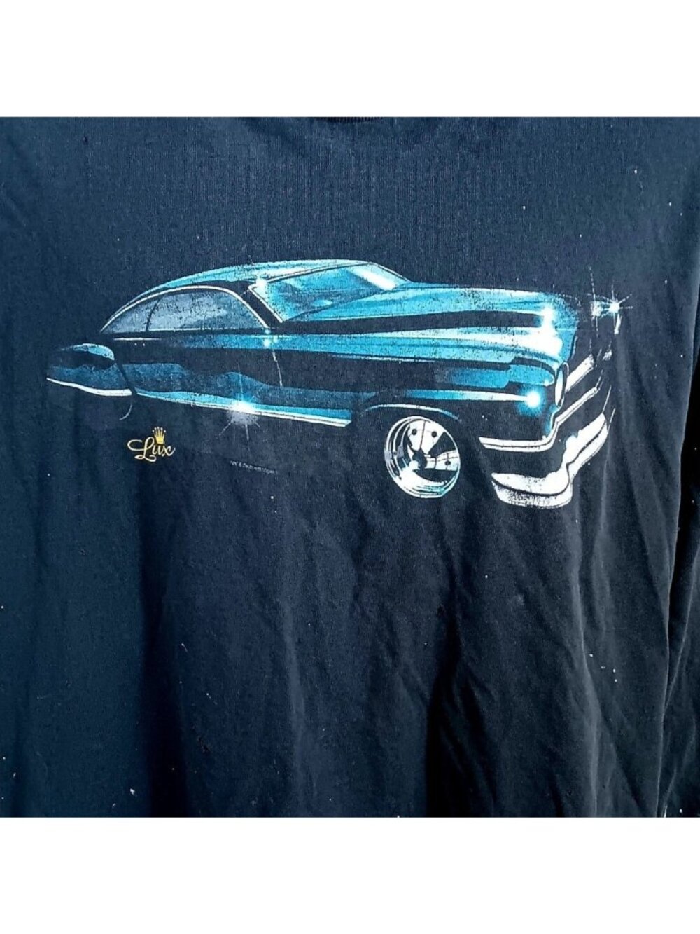 Hot Rod XL Vintage T-shirt & Custom Car Graphic Long Sleeve 1990's Distressed